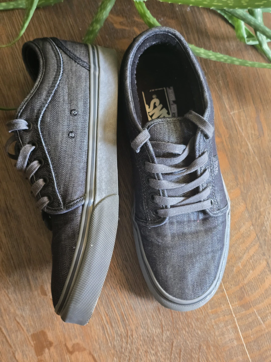 Vans Skate Low - Grey - 7.5 Men's (Used) - photo 2