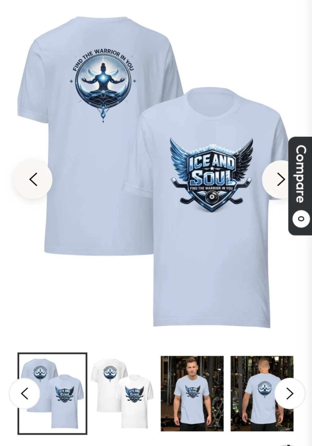 Ice and Soul Unisex T-Shirt - photo 2