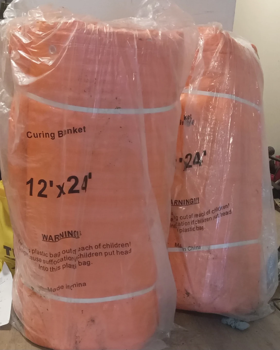 Curing blanket  12'x24'  brand new