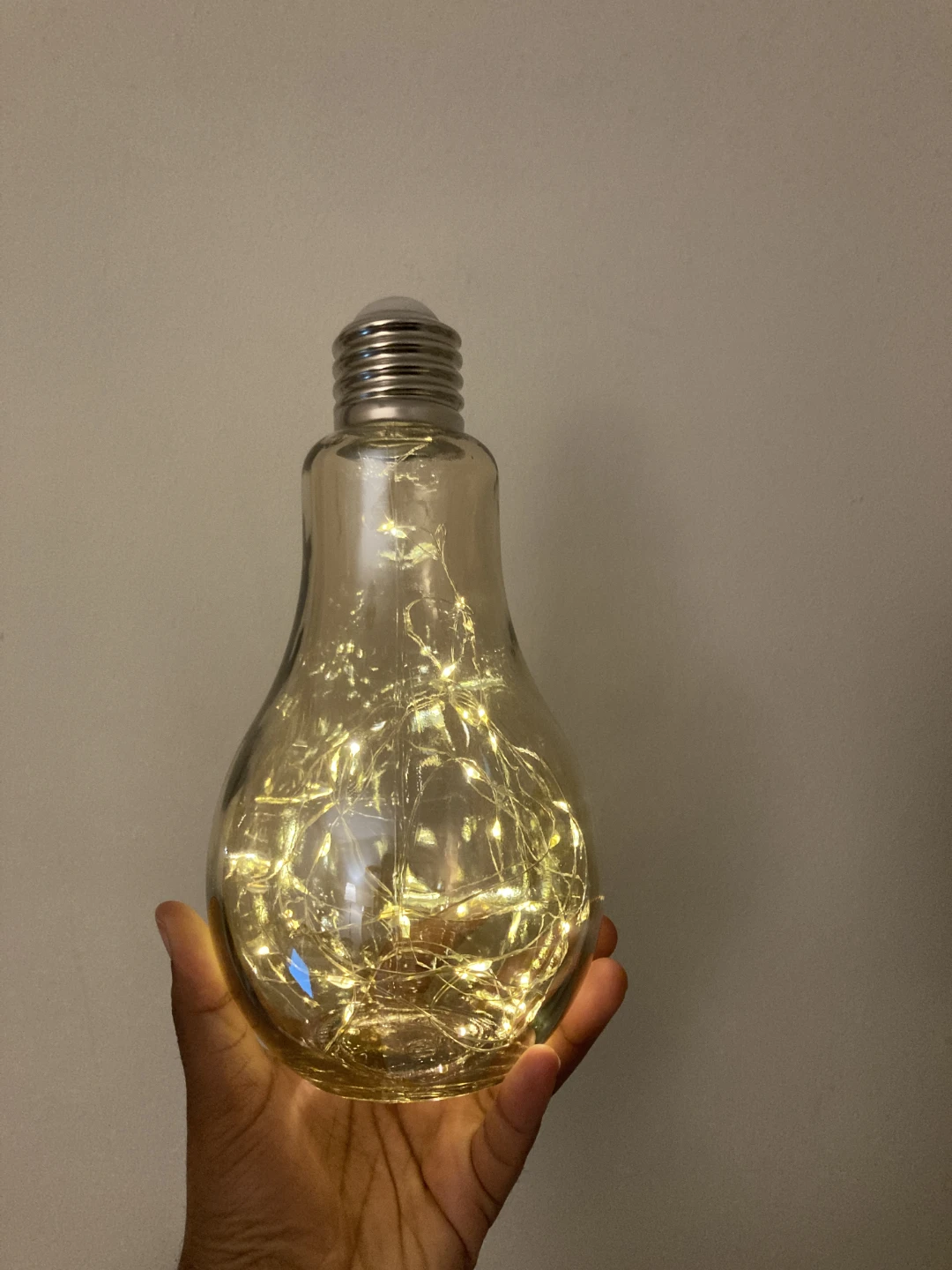 Glass Light Bulb Decorative Light - photo 2
