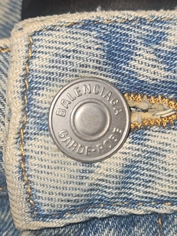 Authentic Balenciaga Garde-Robe Flared Men's Jeans - photo 5