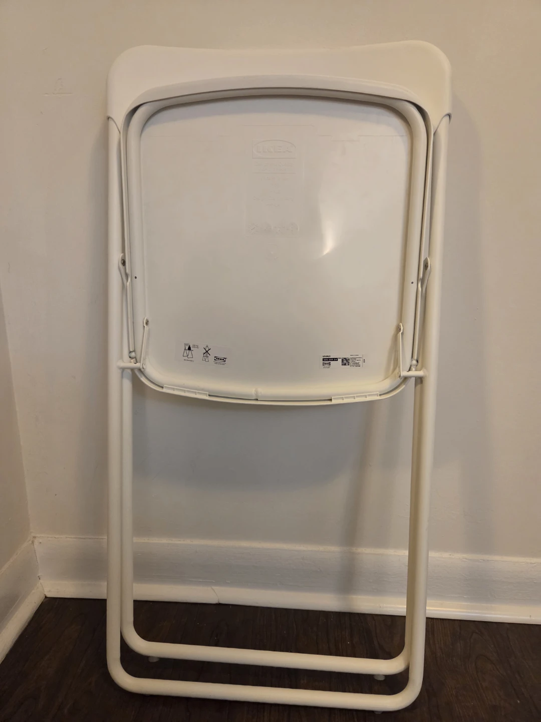 IKEA VIHALS Folding Chair, White - photo 4