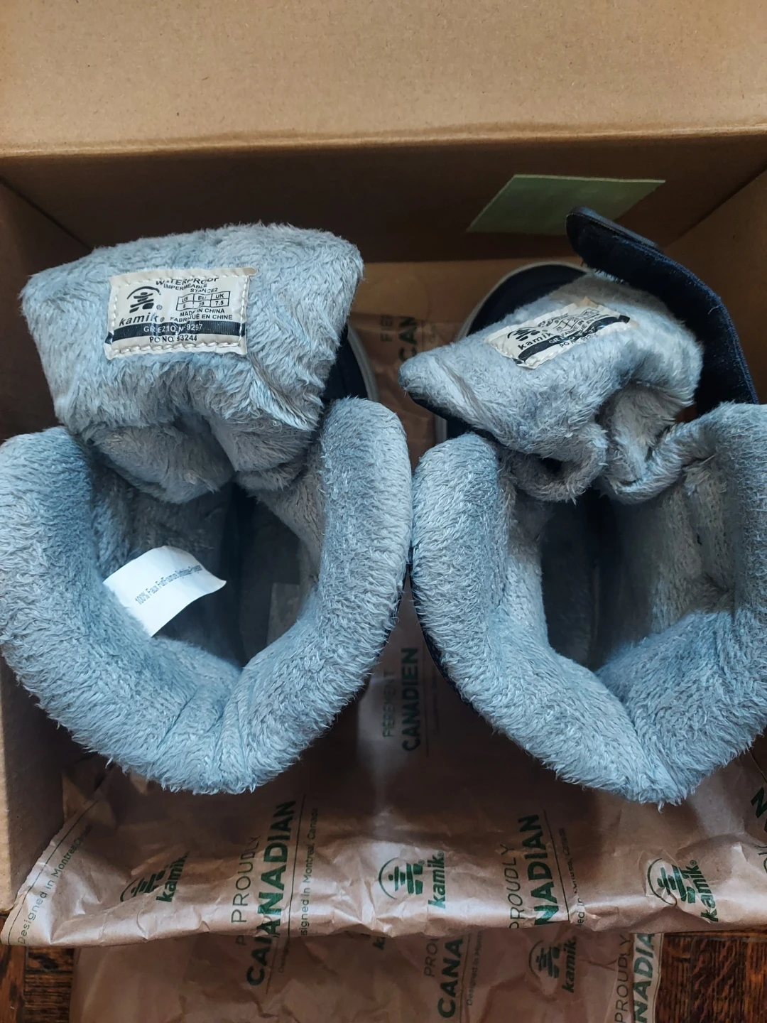 Kamik Toddler Waterproof Winter Boots Size 8 - photo 5