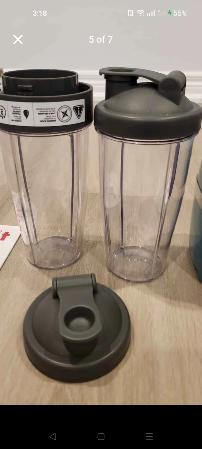 Starfrit Personal Blender Set (6 Pieces, Dual 28oz Travel Cups) - photo 5
