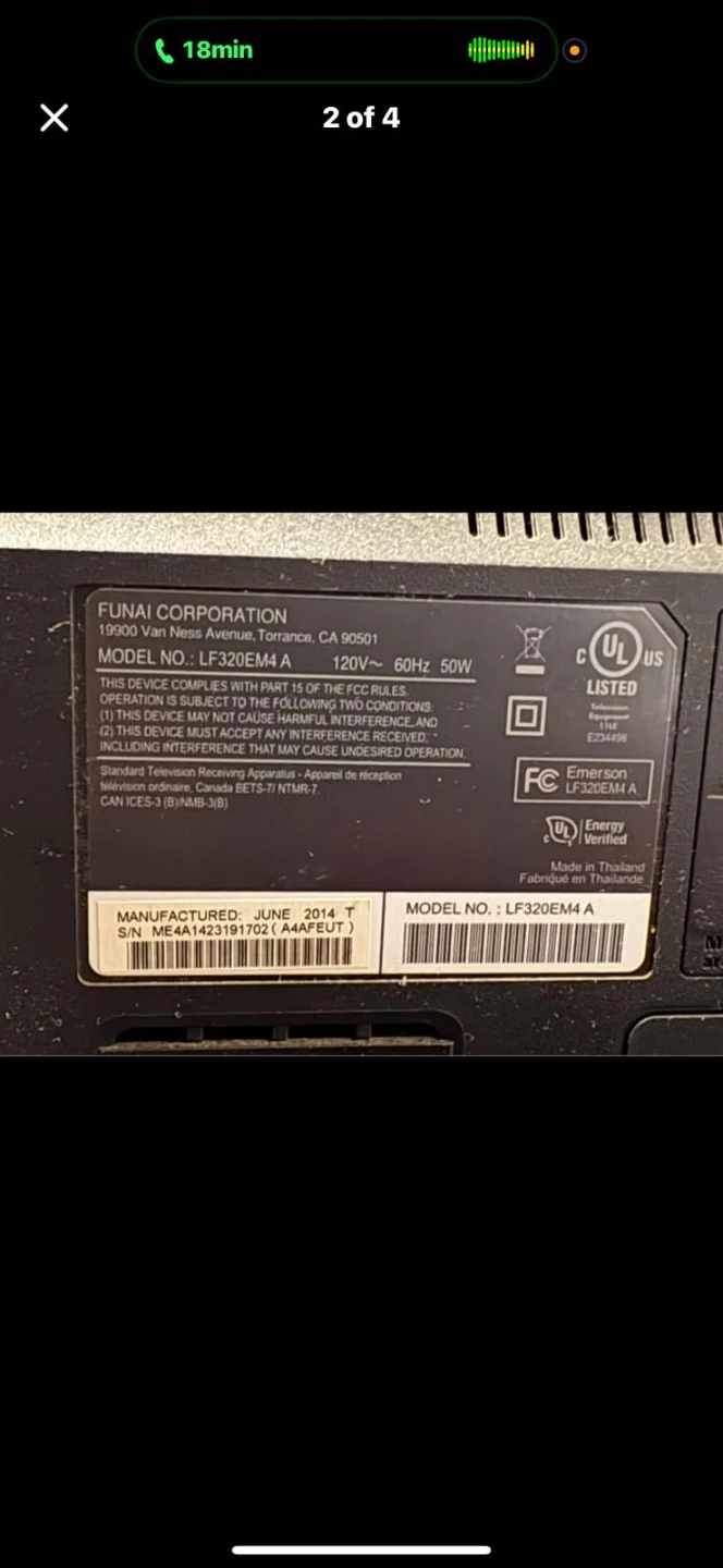 Emerson LF320EM4 32" TV - photo 3