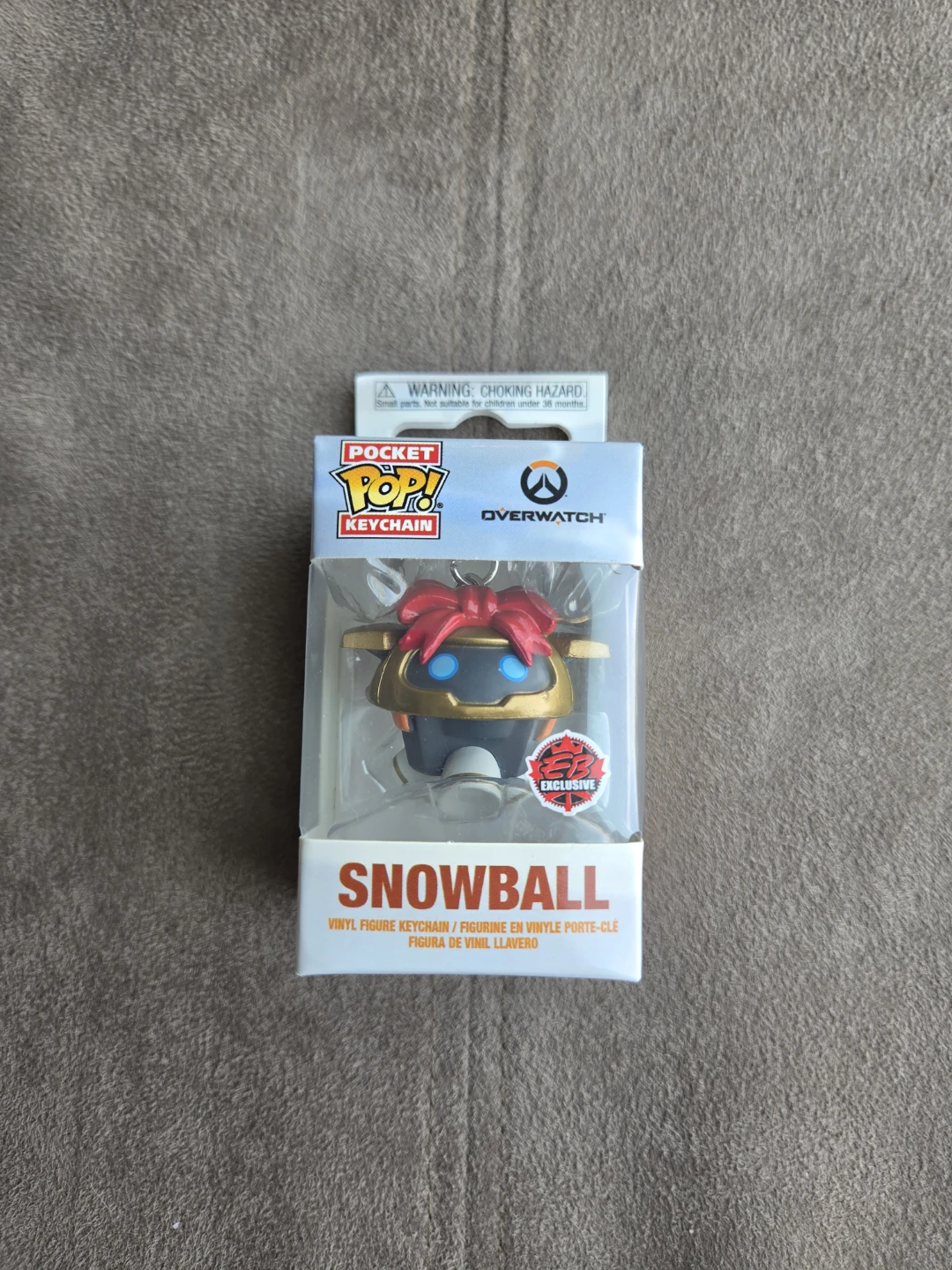 Funko Pocket Pop! Overwatch Snowball Keychain