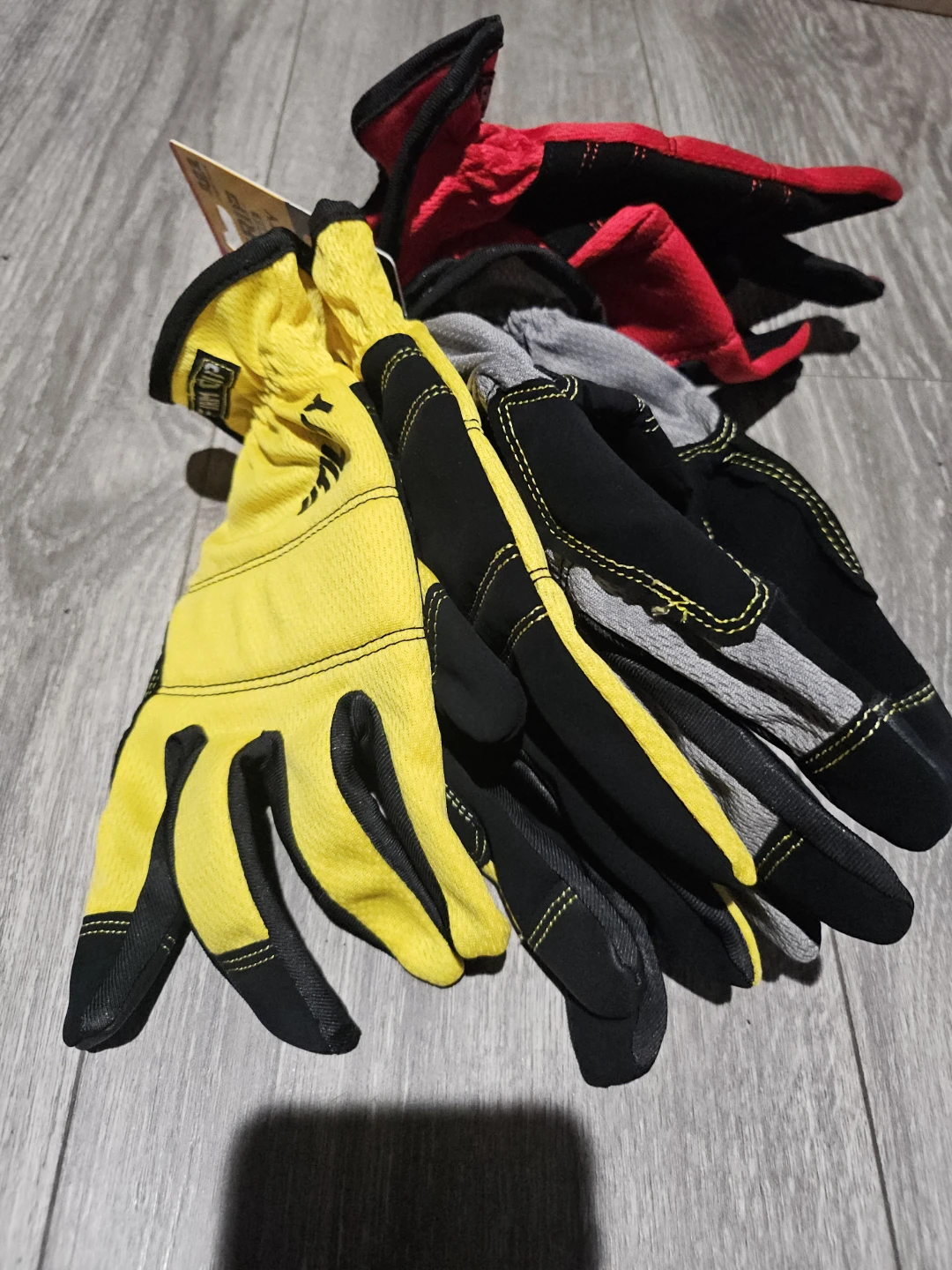 Firm Grip Tough Working Gloves - 3 Pair Pack
