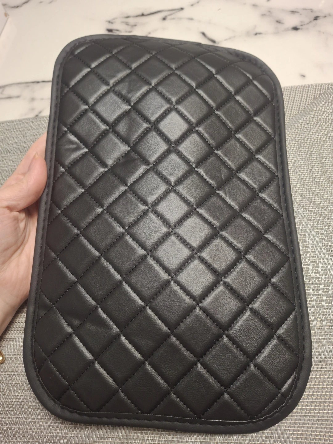 Car Armrest Booster Pad with Storage - photo 2