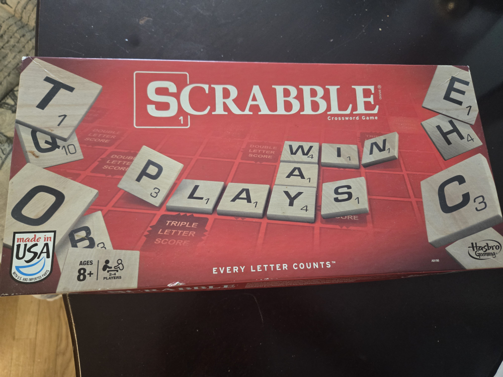 Scrabble Crossword Game Board Game