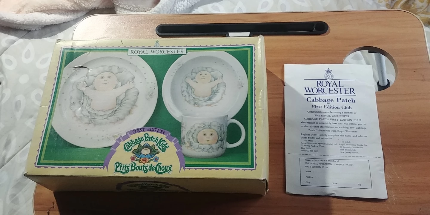 Royal Worcester Cabbage Patch Kids First Edition Dinnerware Set
