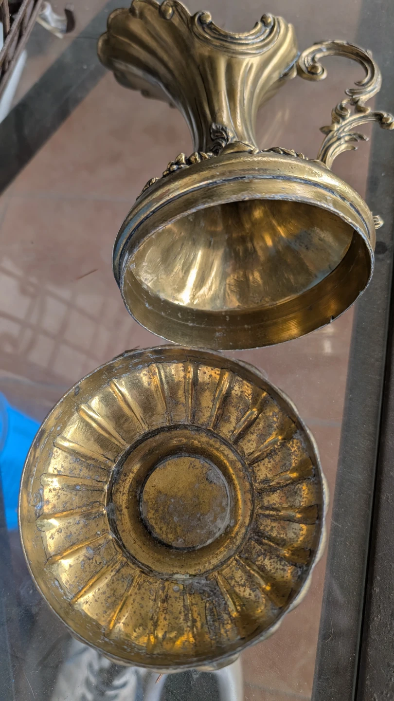 Decorative Brass Vase from Italy - photo 3