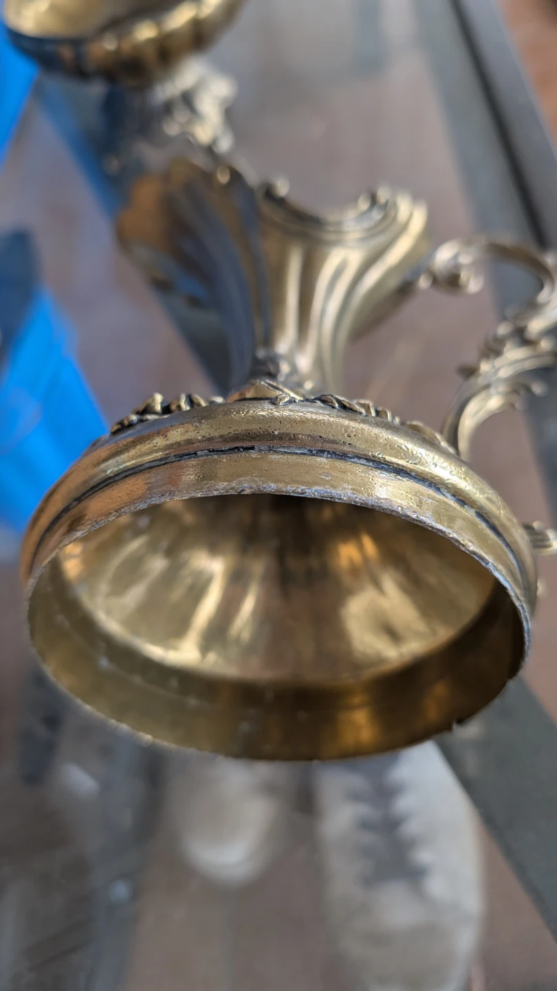 Decorative Brass Vase from Italy - photo 4