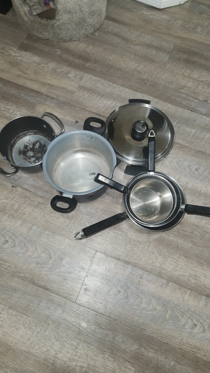 Assorted Pots and Lids