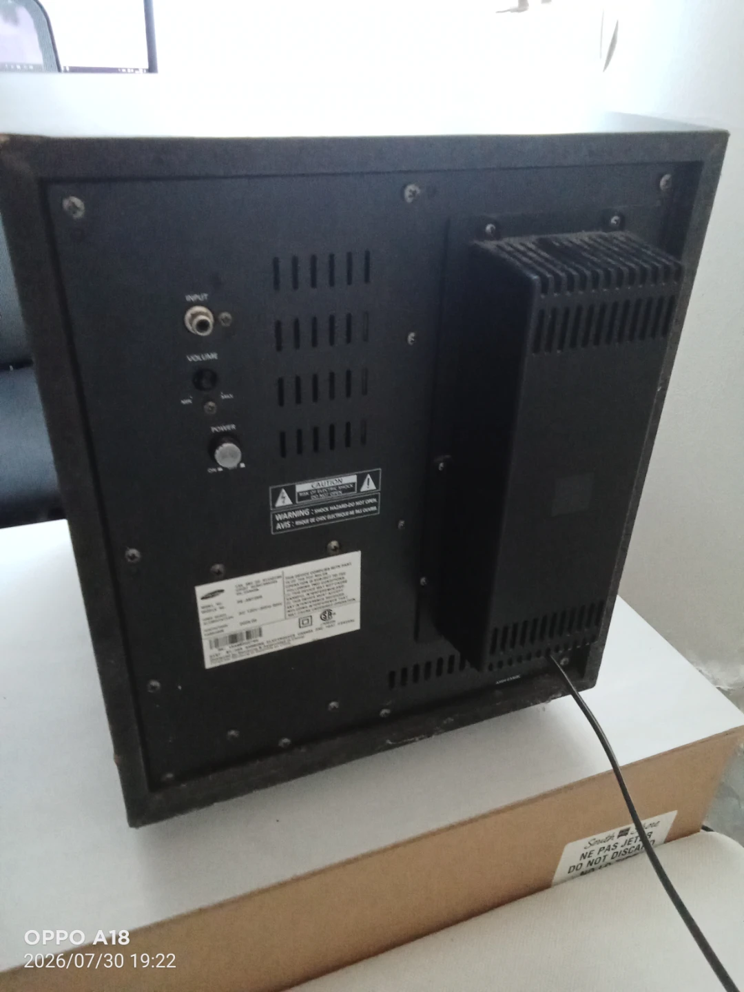 Samsung Subwoofer Speaker - photo 3