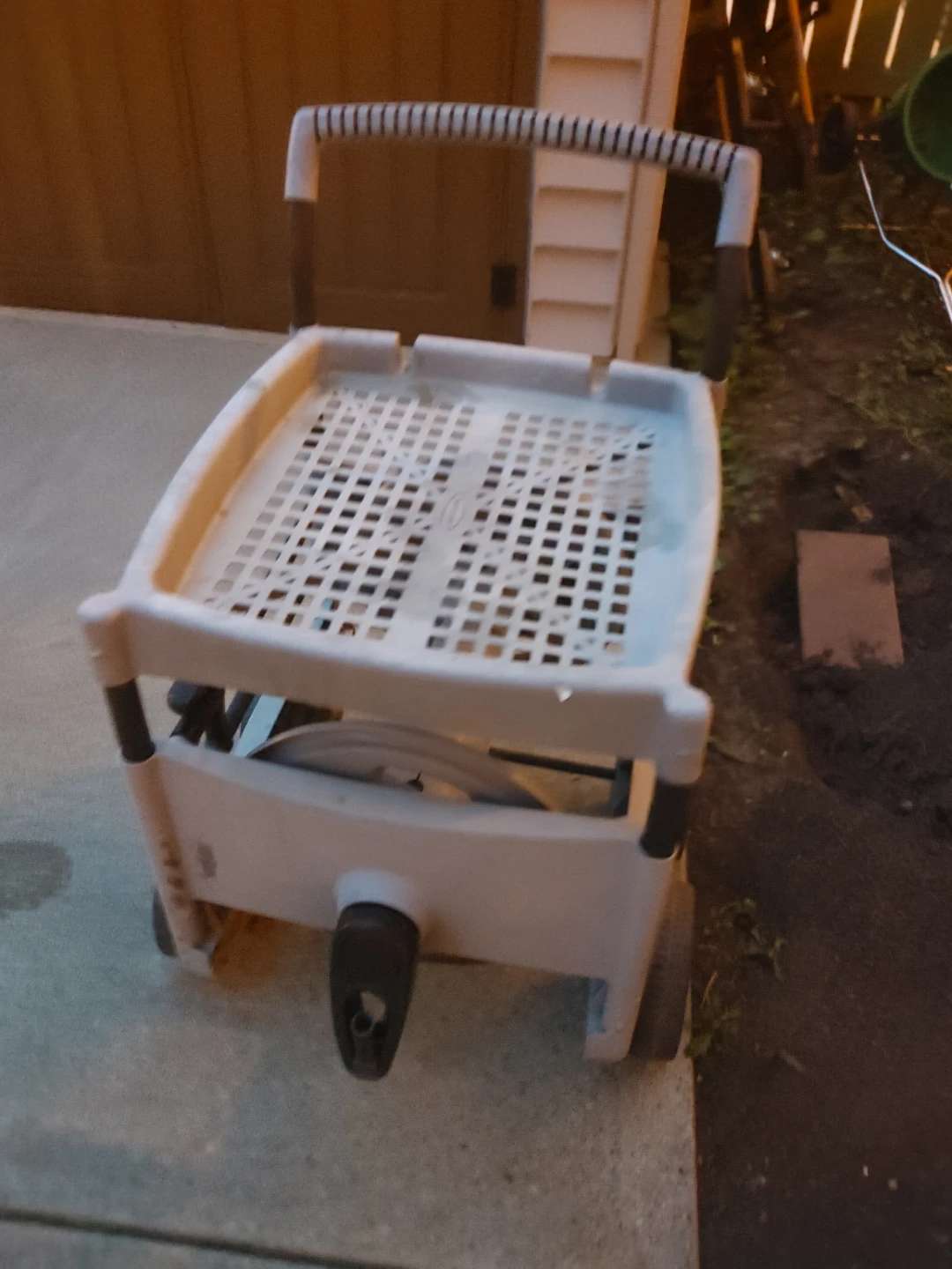 Garden Cart with Hose Reel