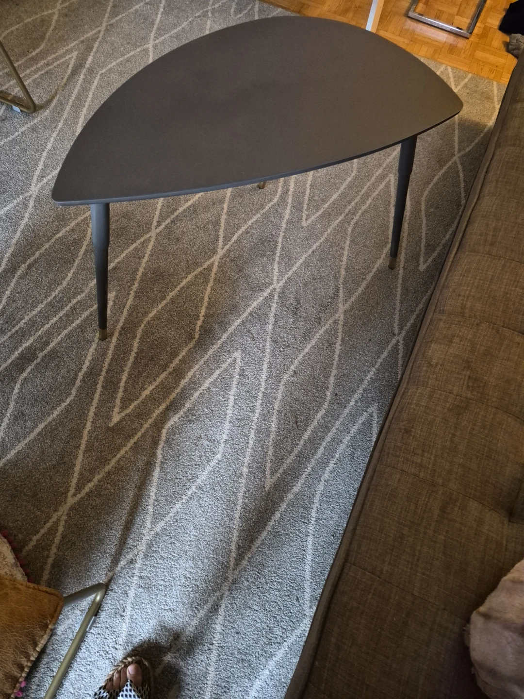 Grey Triangle Coffee/Accent Table - photo 4