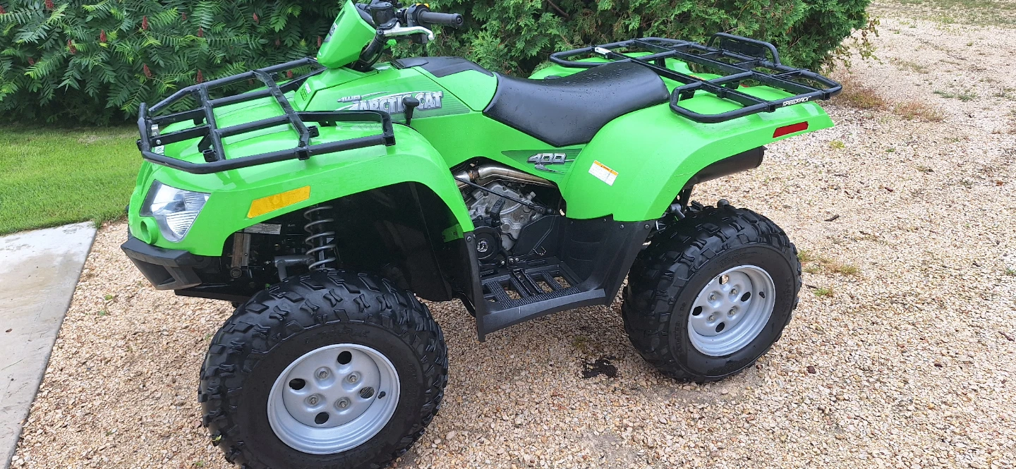 2006 arctic cat 400 -4x4 quad - photo 2