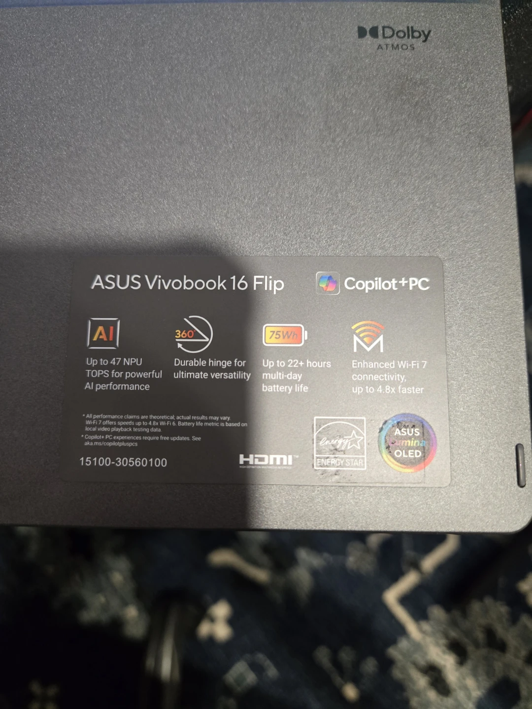 ASUS Vivobook 16 Flip (TP3607) Laptop - photo 2