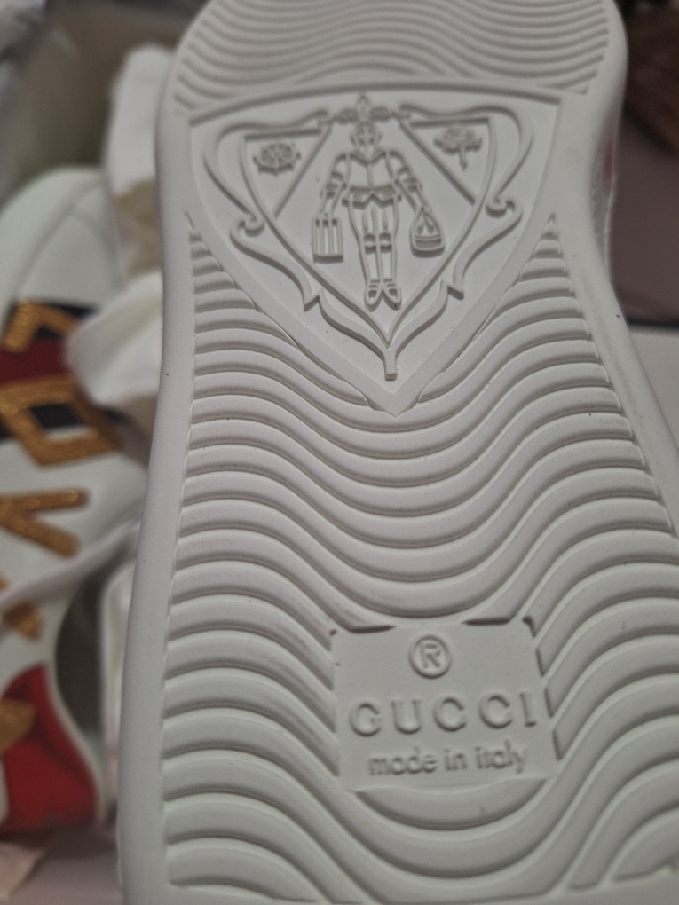 Gucci Ace Sneaker 'Loved' White Red Blue