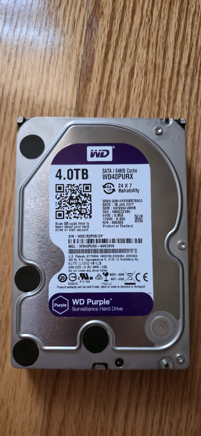 4TB Surveilance Hard Drive