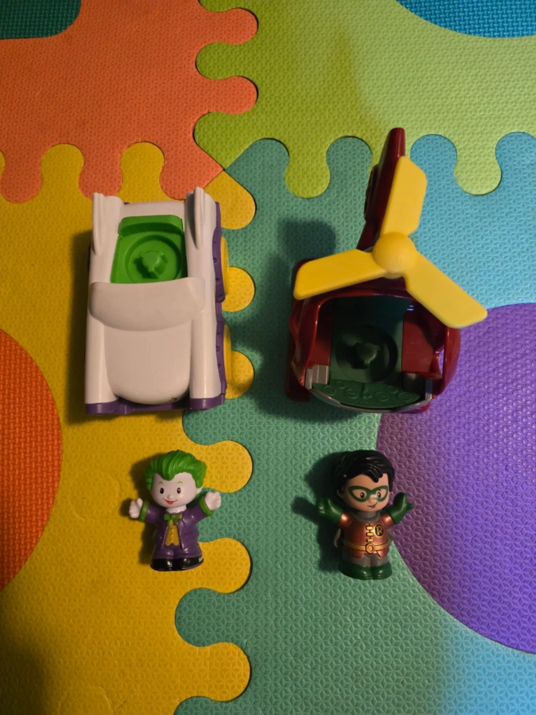 Fisher Price Little People - Joker & Robin