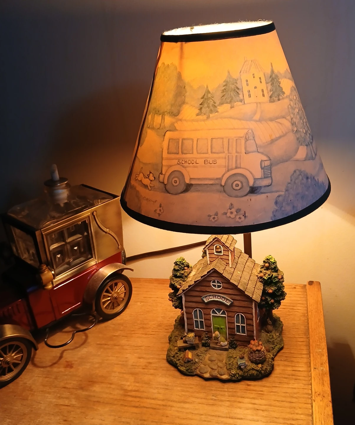 Susan Winget School House Lamp Accent Light - photo 4