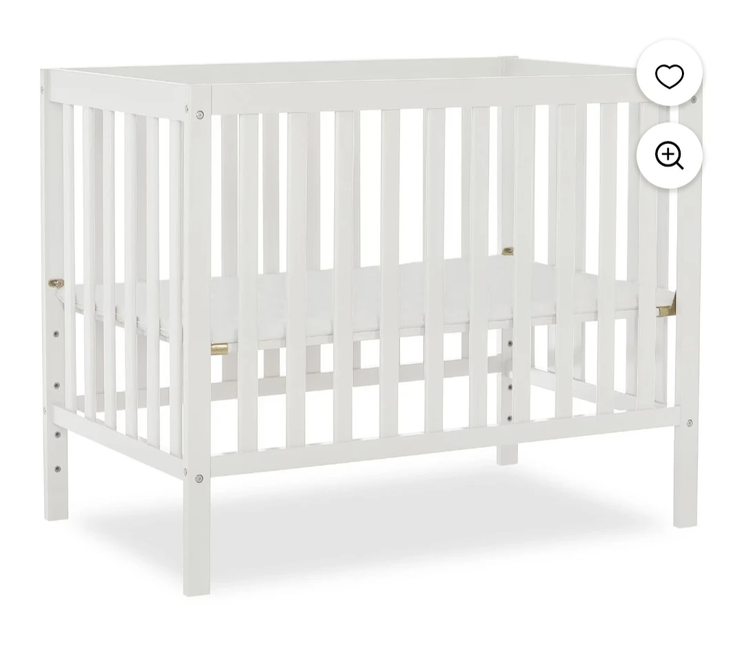 Dream On Me Edgewood 4-in-1 Convertible Mini Crib - photo 4