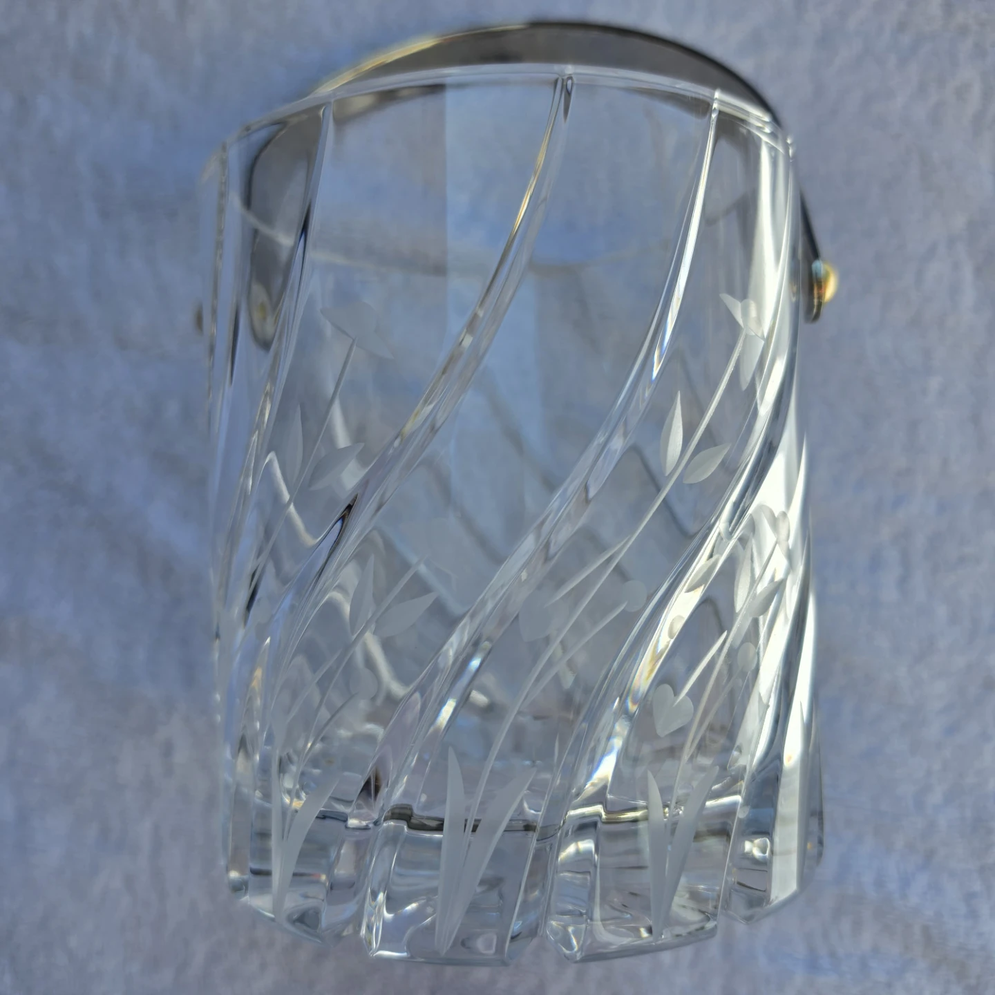 Vintage Mikasa Crystal Ice Bucket - photo 2