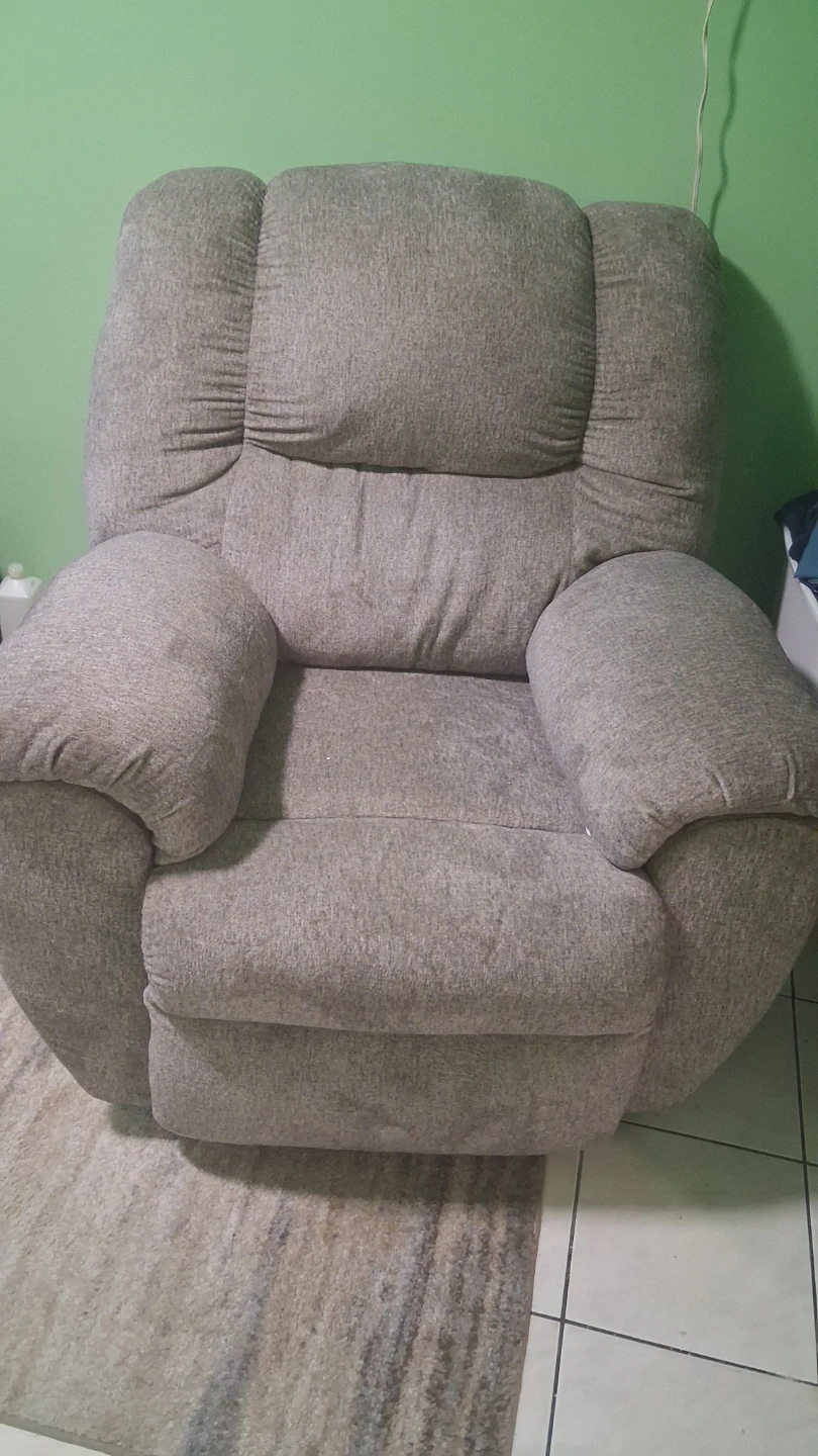 Comfortable Gray Recliner Chair