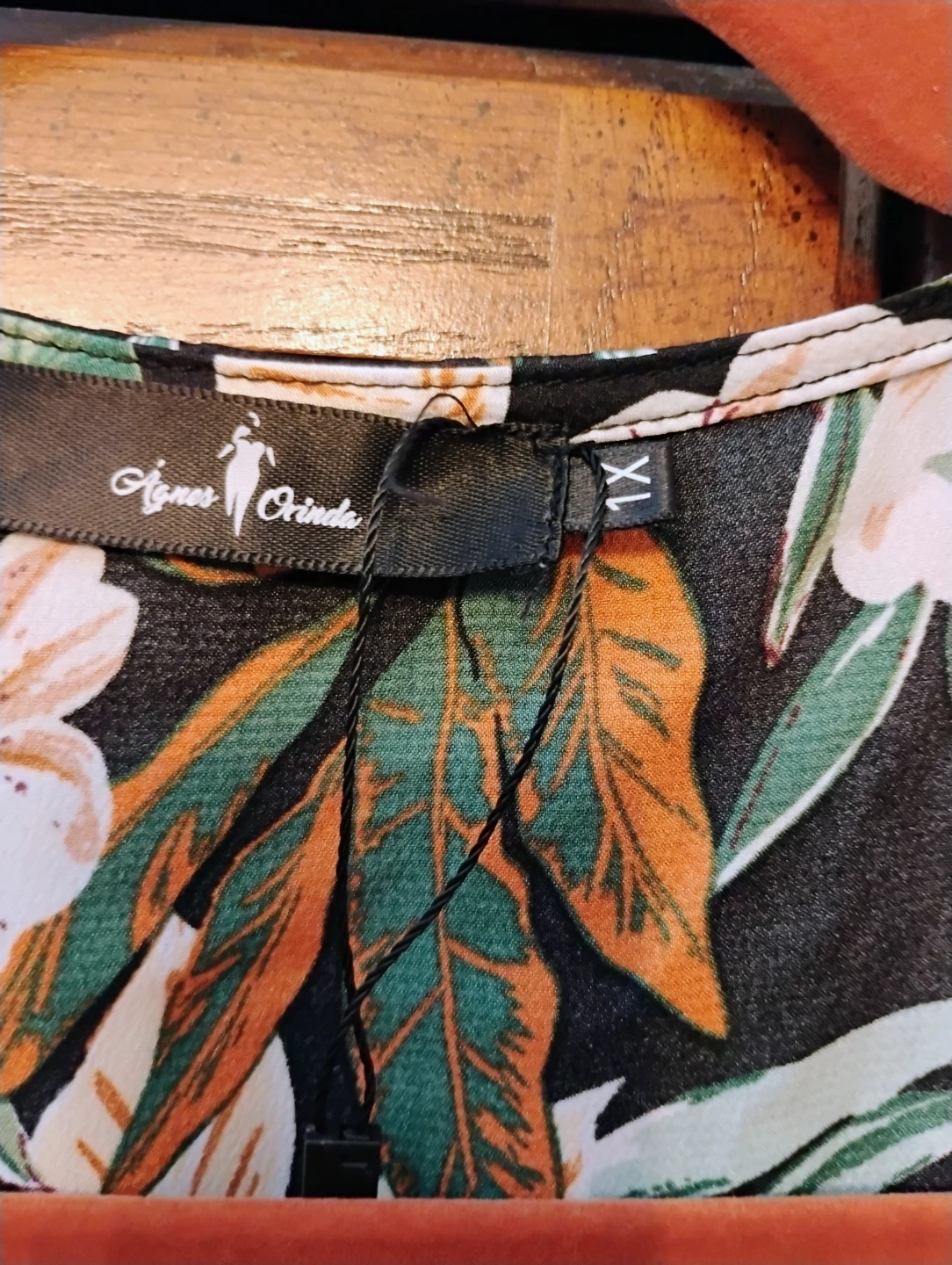 Agnes Orinda Floral Kimono Jacket 1X - photo 3