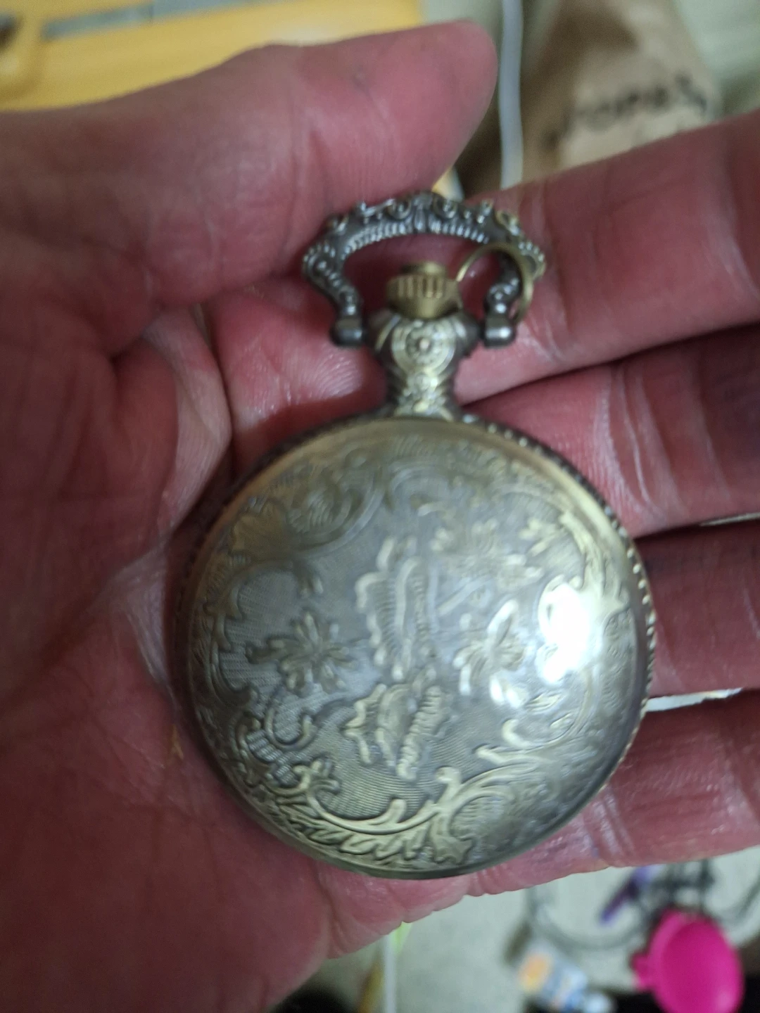 Vintage Elephant Pocket Watch - photo 3