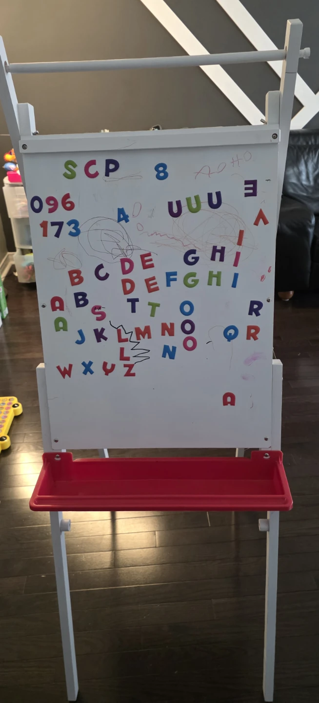 Black and White Board w Paper Rolling - photo 2