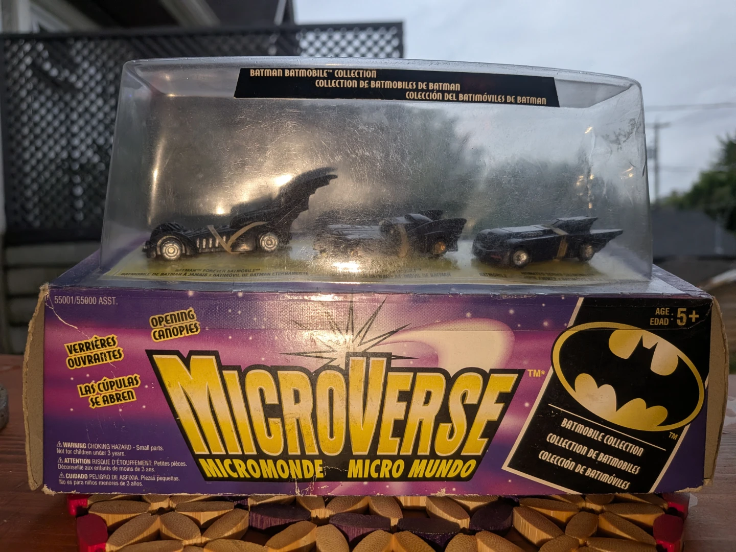 Micro Machines Microverse Batman Batmobile Collection