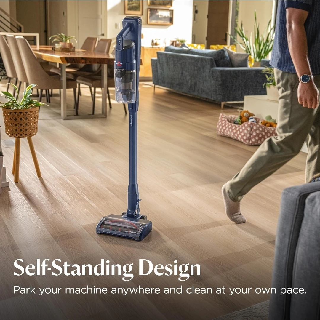 BISSELL PowerClean DualBrush 280W Self-Standing Vacuum, 4196B - photo 5