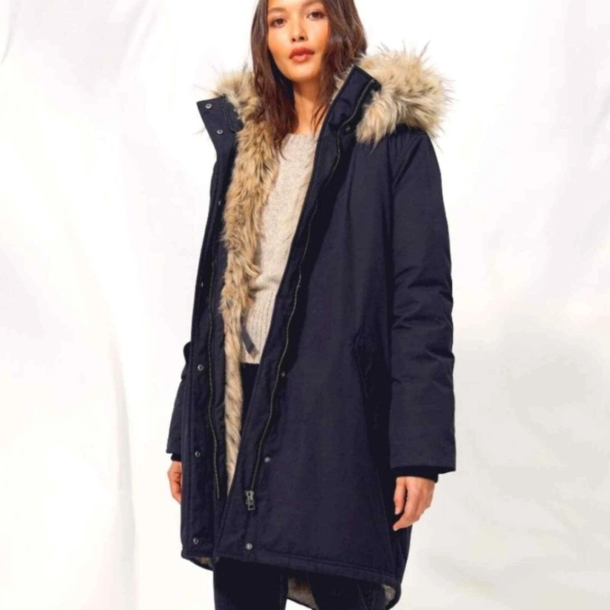 Aritzia Wilfred Mont Blanc Parka – Black – Size L - photo 4