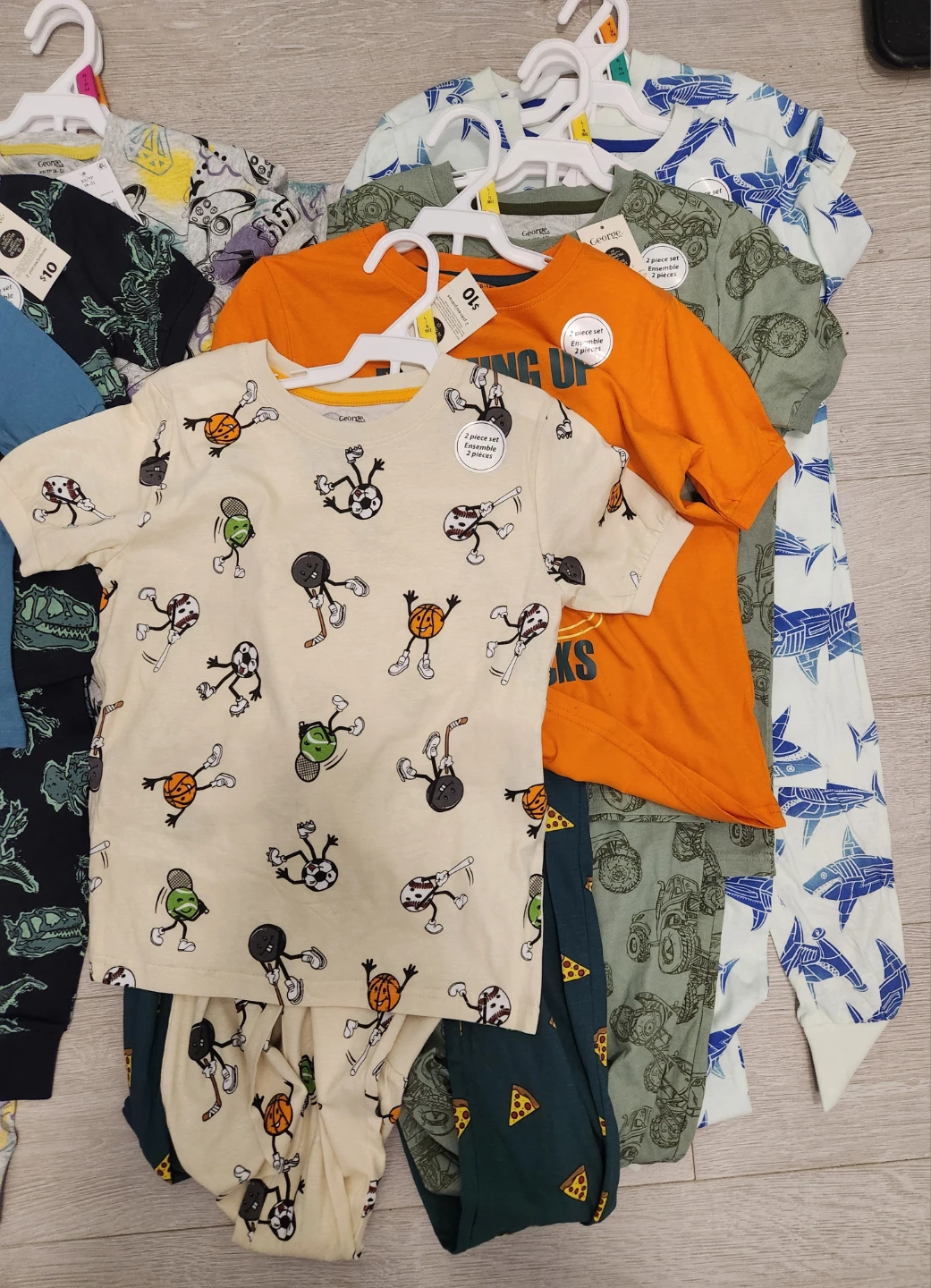 NEW Boys 10-12 Pajama Sets - photo 4