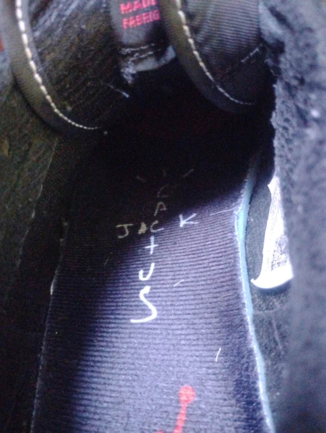 Jordan 1 Retro Low OG SP Travis Scott Phantom Black - photo 2