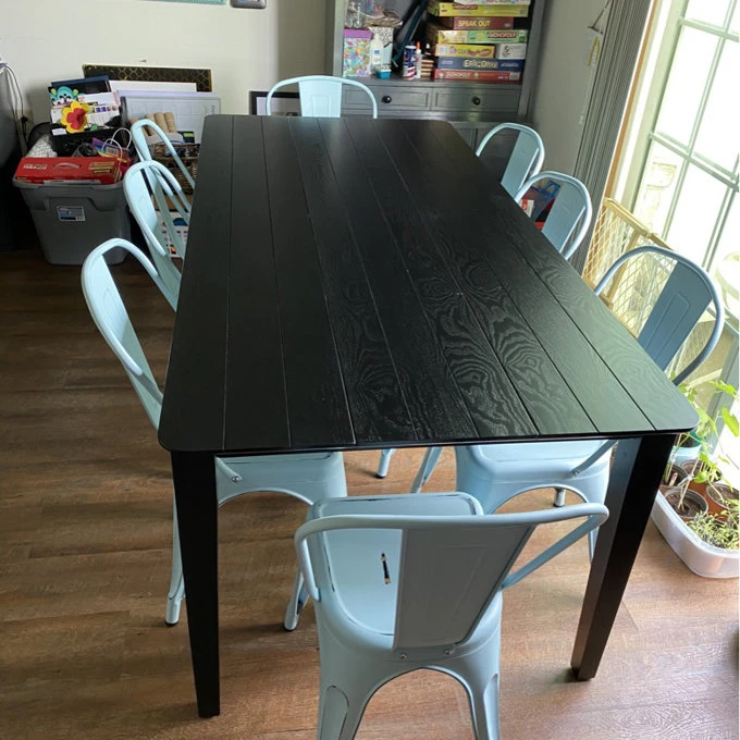 NEED OUT!! Black Dining Table and Chairs
