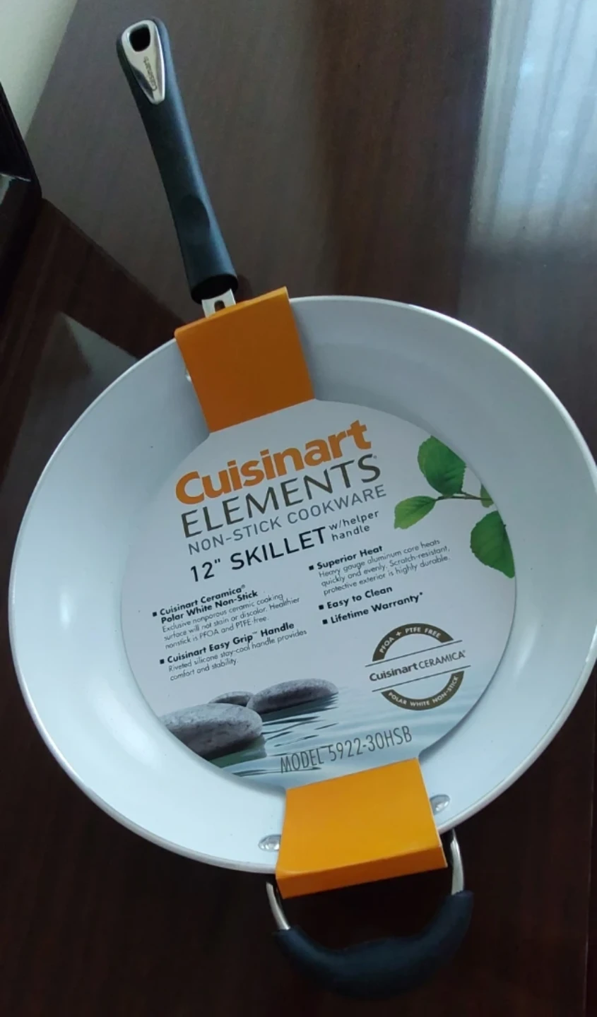 Cuisinart Elements 12" Non-Stick Skillet with Helper Handle