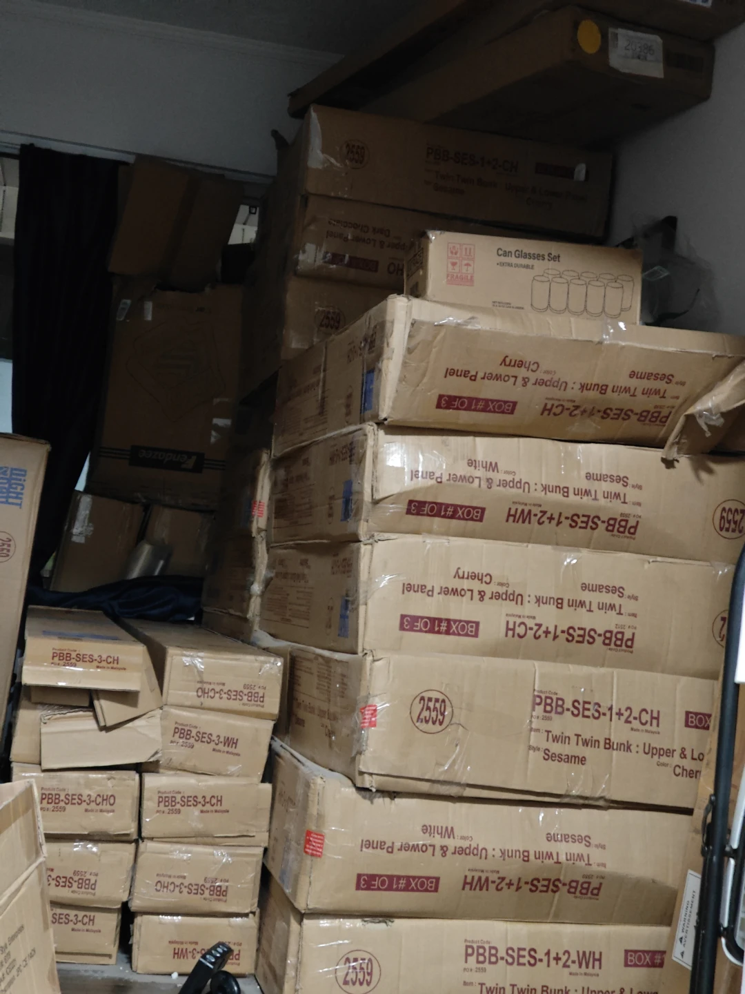 Warehouse relocation sale Night & Day Twin Twin Bunk Bed