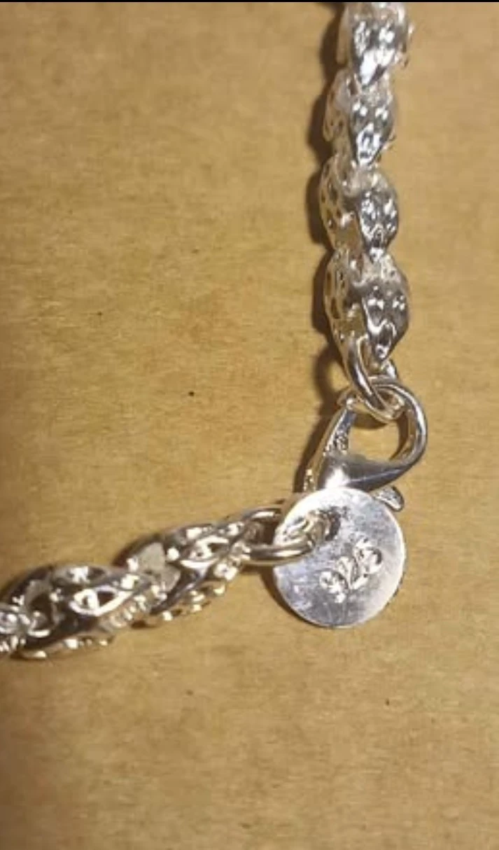 Sterling silver faucet chain - photo 3