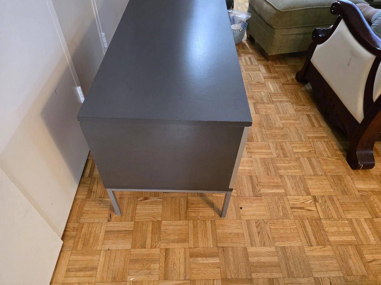 IKEA KASAX "Grey" Tv Stand - photo 4