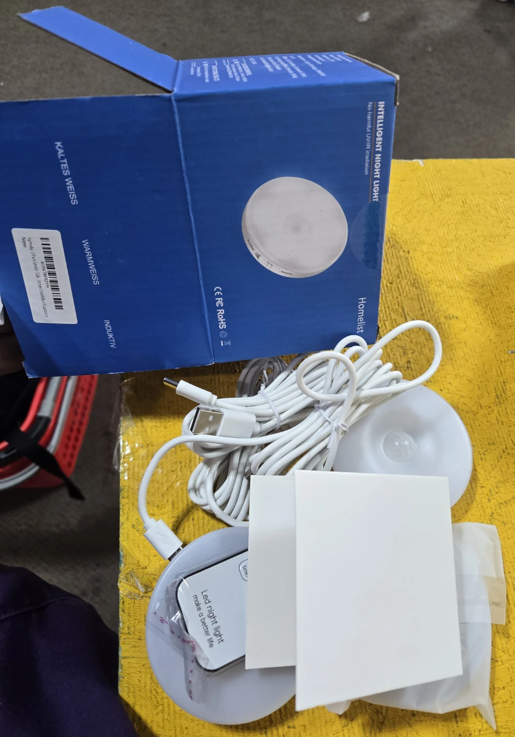 Homelist Rechargeable Motion Sensor Ceiling Light with Remote - photo 4