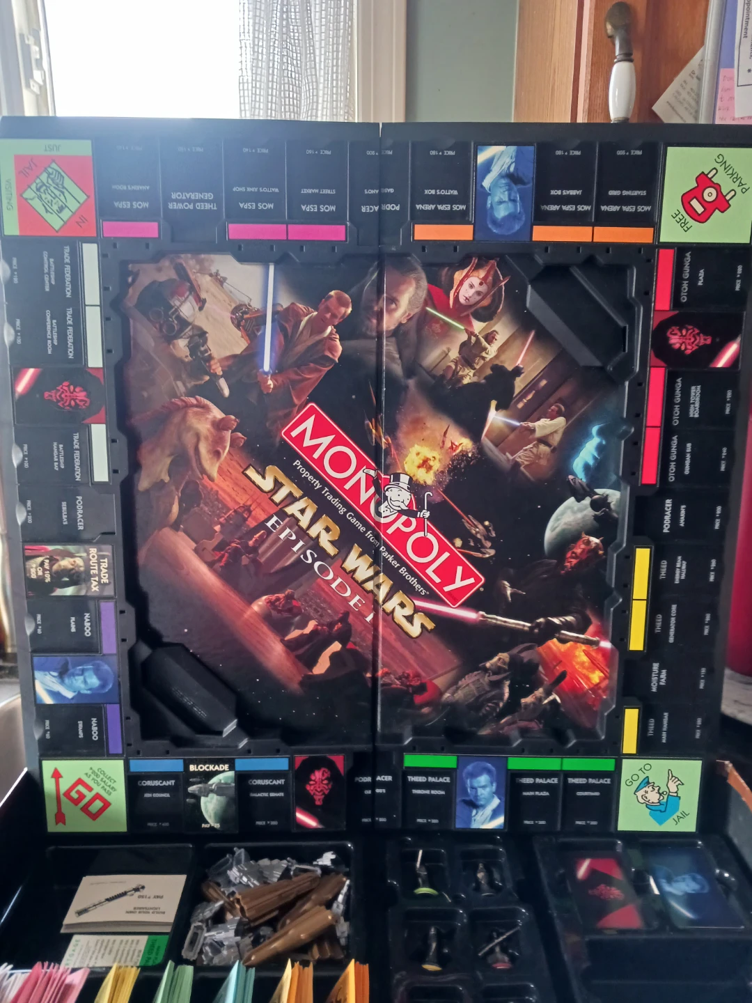 Monopoly Star Wars Episode I Collector's Edition Board Game - photo 3