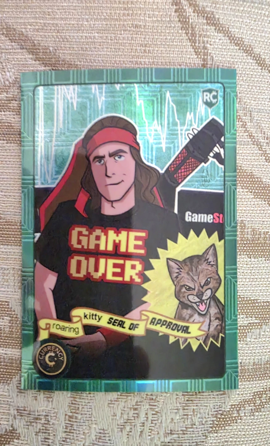 GameStop Keith Gill "Roaring Kitty" Trading Card #86 / 99