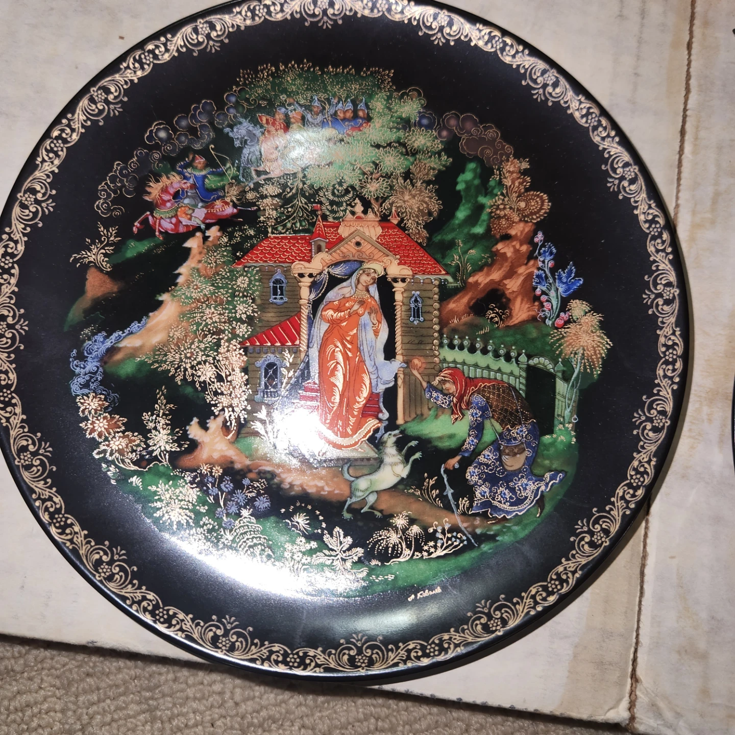 5 Bradex Decorative Plate - Russian Fairy Tales - photo 3