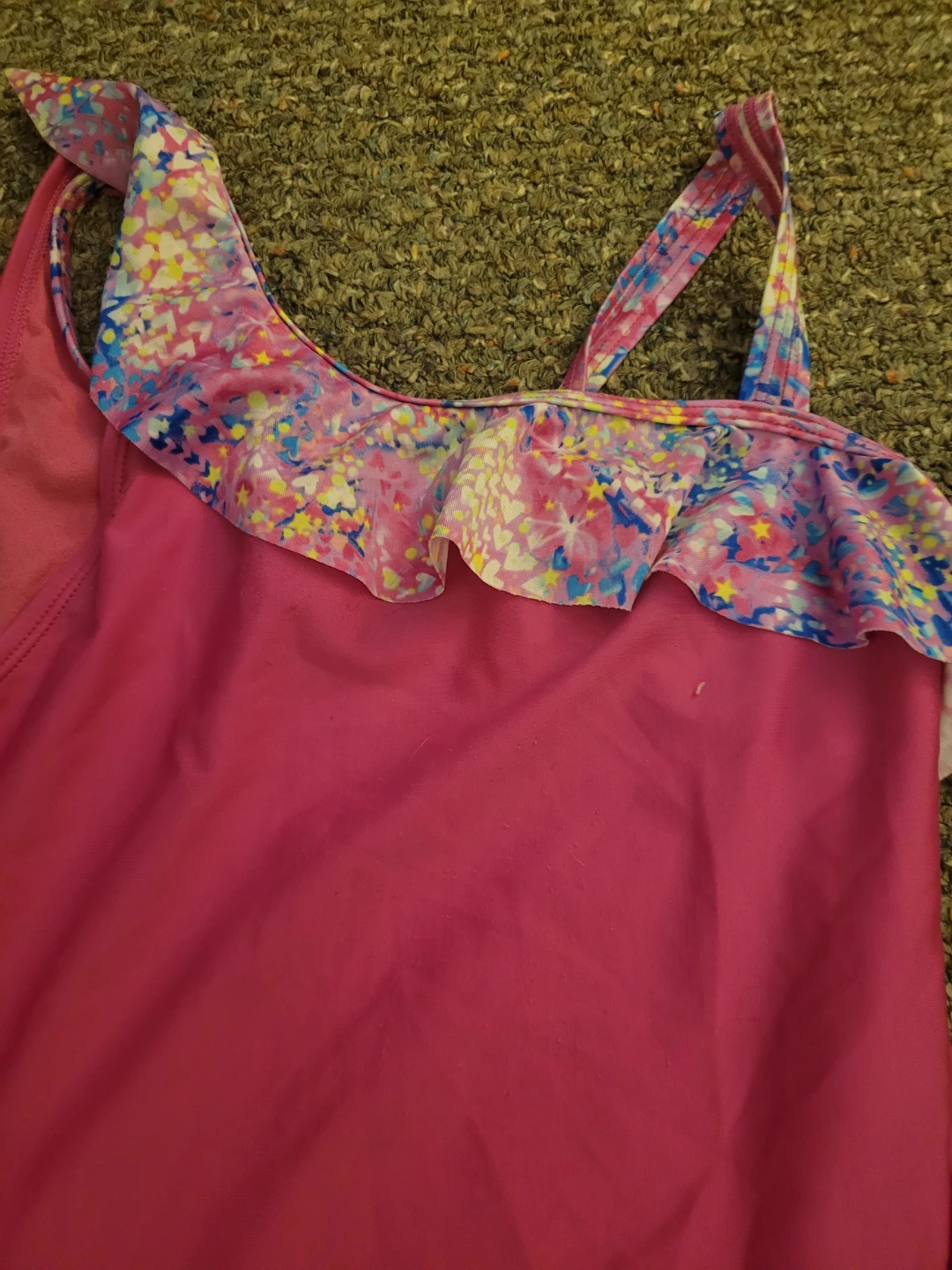Speedo Pink Girls One-Piece Swimsuit Size 16 - photo 5