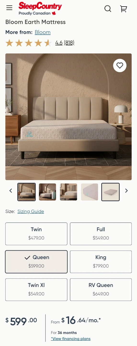 Bloom Queen Mattress - photo 3