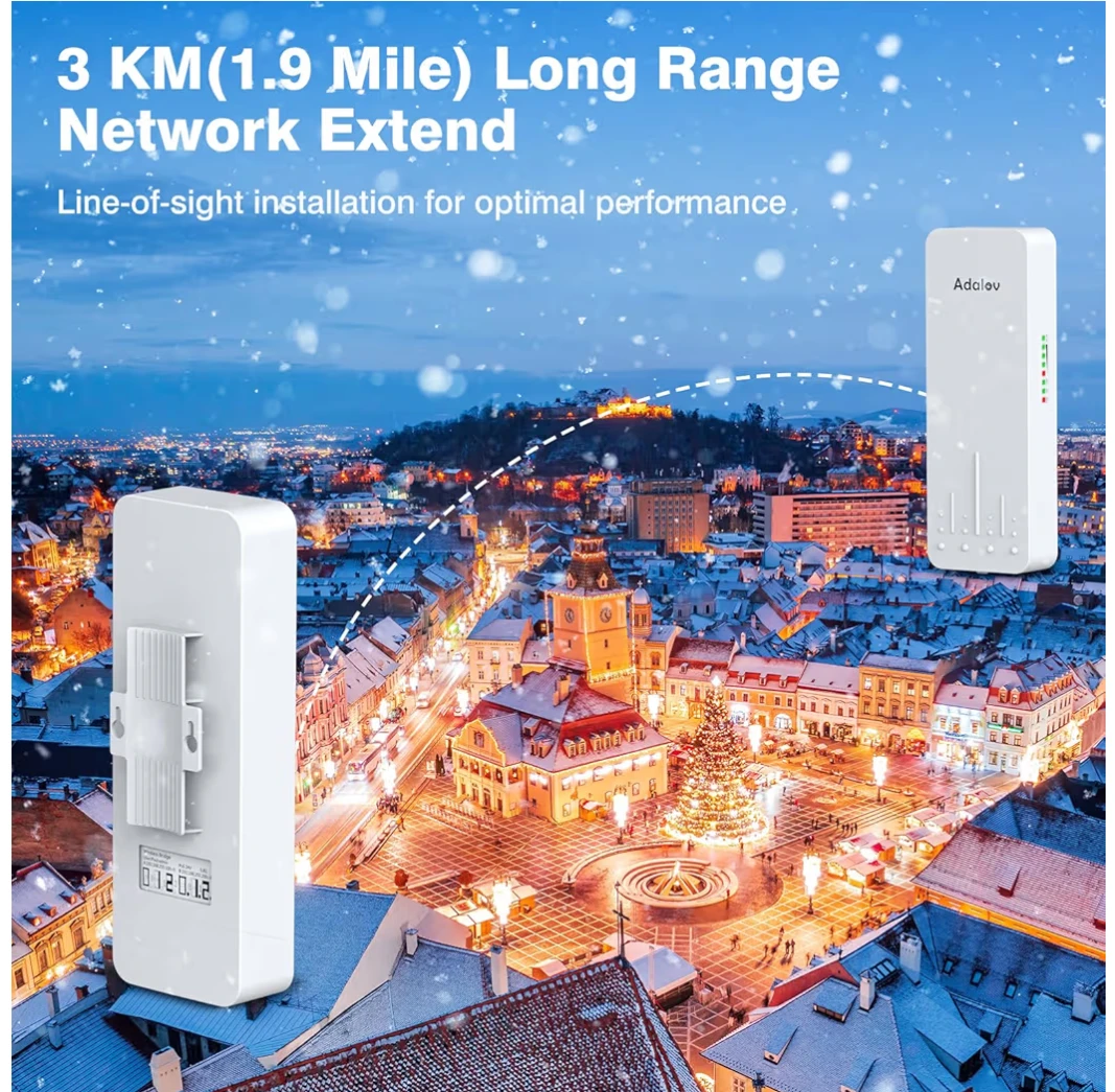Adalov CPE660 Wireless Bridge Network Extender Kit - photo 2