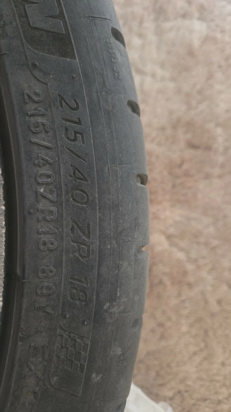 Michelin summer Tires and Rims Hyundai Veloster 215/40R18 - photo 3